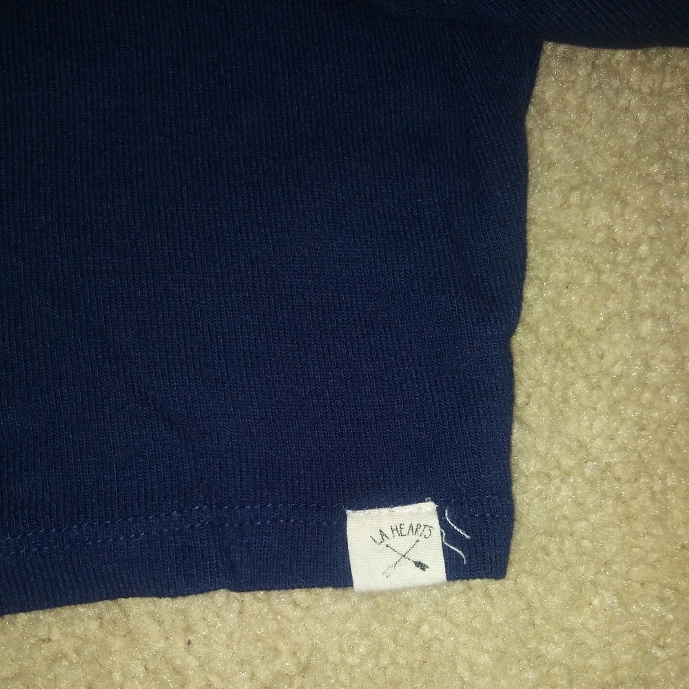 PACSUN'S LA HEARTS CROPPED "BABE" HOODIE - Picture 8 of 8